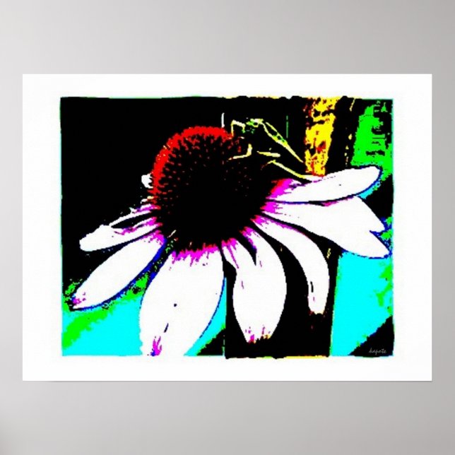 Grasshopper Abstrakt Poster (Vorne)