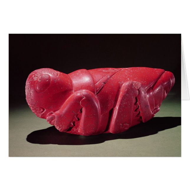 Grasshopper aus Chapultepec, Mexiko, c.1500 (Karre (Vorderseite (Horizontal))