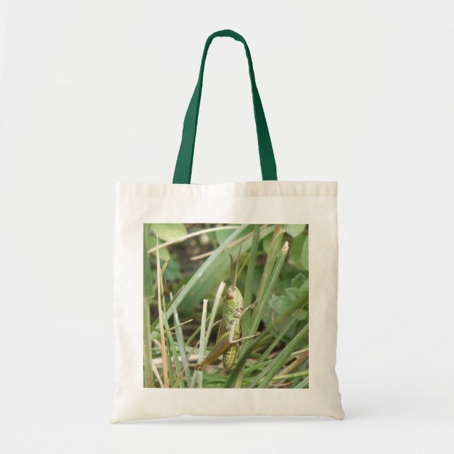 Grasshopper Camouflage Tote Bag Tragetasche (Vorne)