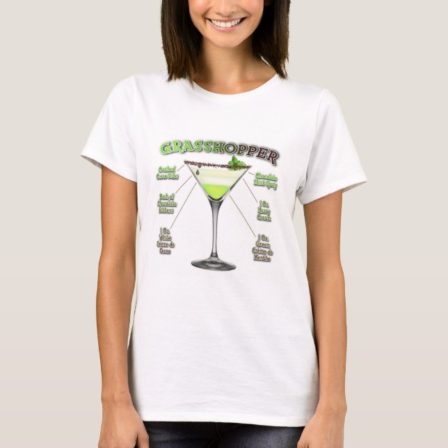 GRASSHOPPER Cocktail Ristorante da Valentino T-Shirt (Vorderseite)