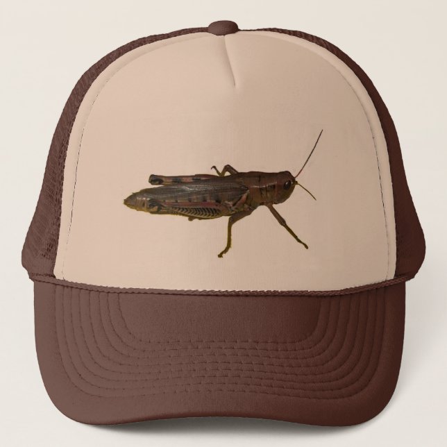 Grasshopper Design - Passen Sie es an! Truckerkappe (Vorderseite)