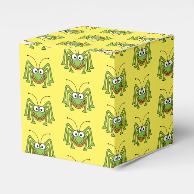Grasshopper-Gastgeschenk Geschenkschachtel (Vorderseite)