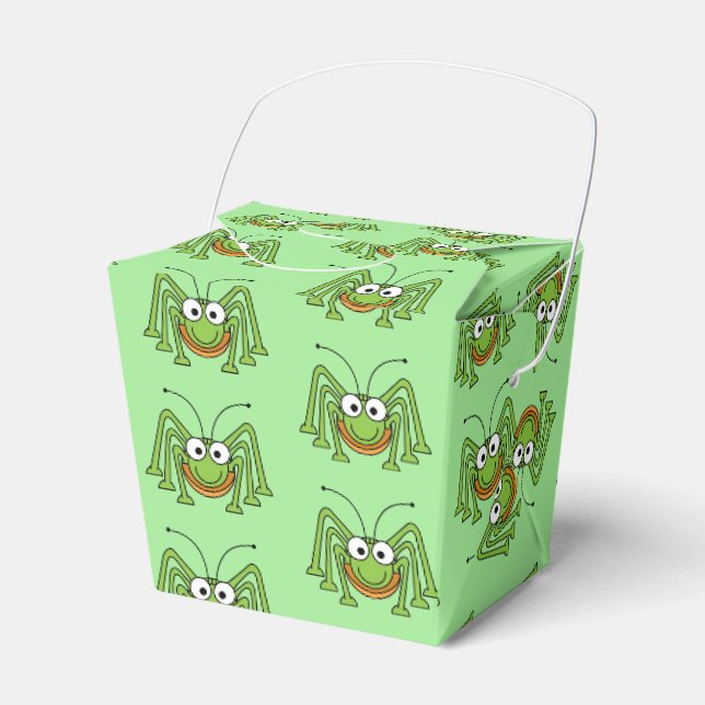 Grasshopper-Gastgeschenk Geschenkschachtel (Vorderseite)