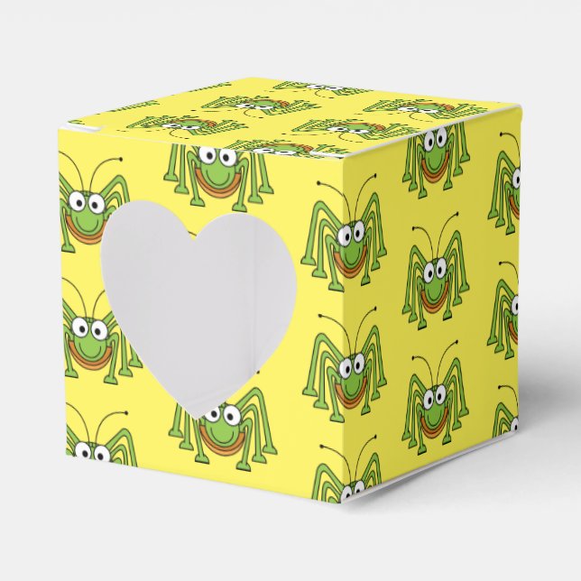 Grasshopper-Gastgeschenk Geschenkschachtel (Vorderseite)