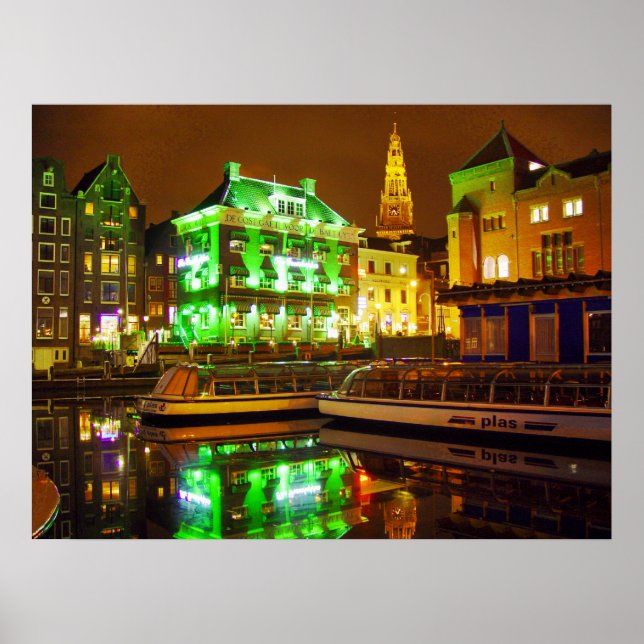 Grasshopper in Amsterdam - Print Poster (Vorne)
