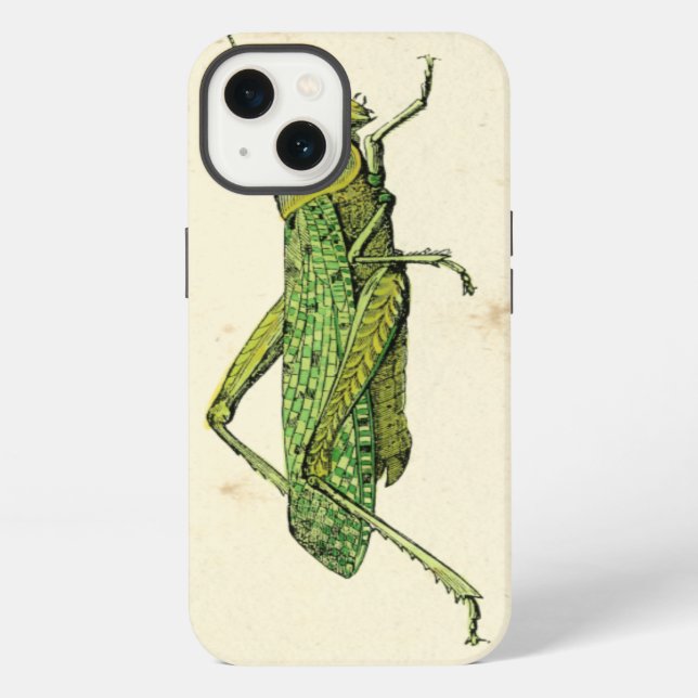 Grasshopper in der Printwerbung iPhone Hülle (Rückseite)