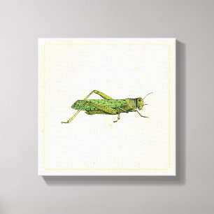 Grasshopper in der Printwerbung Leinwanddruck