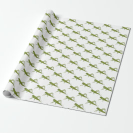 Grasshopper in Weiß Geschenkpapier