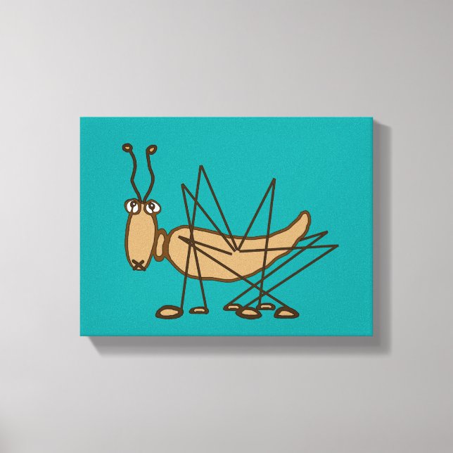 Grasshopper Leinwanddruck (Vorderseite)