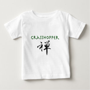 Grasshopper mit dem Symbol "Zen" Baby T-shirt