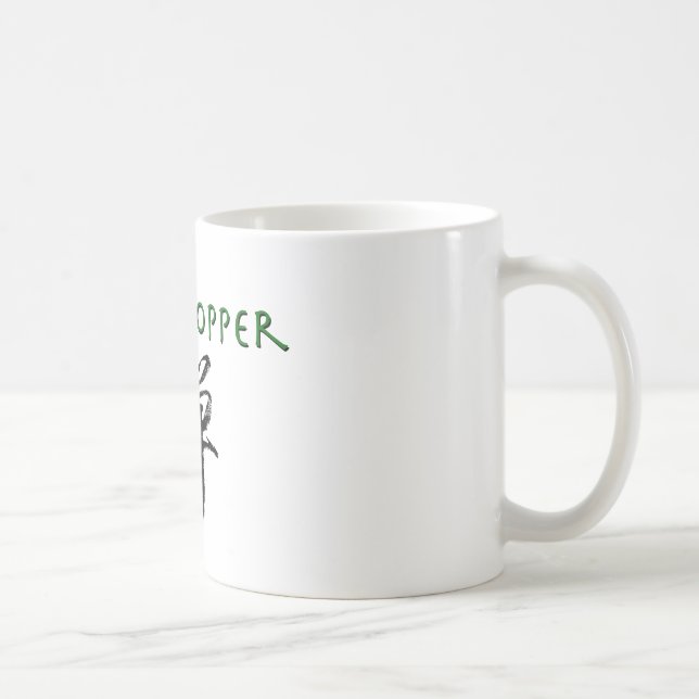 Grasshopper mit dem Symbol "Zen" Tasse (Rechts)