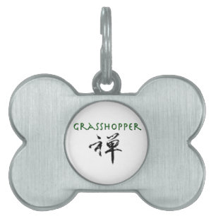 Grasshopper mit dem Symbol "Zen" Tiermarke