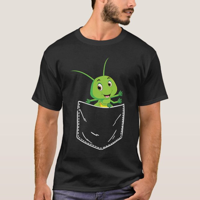 Grasshopper Pocket T-Shirt (Vorderseite)