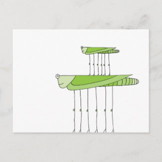 Grasshopper Postkarte