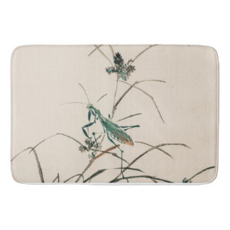 Grasshopper von Kōno Bairei Bath Mat Badematte