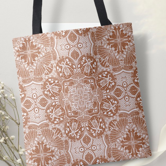 Grasshoppers Mandala Tote Bag (Von Creator hochgeladen)