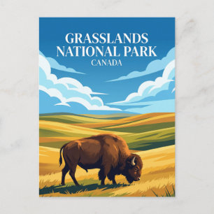 Grasslands National Park Kanada Postkarte