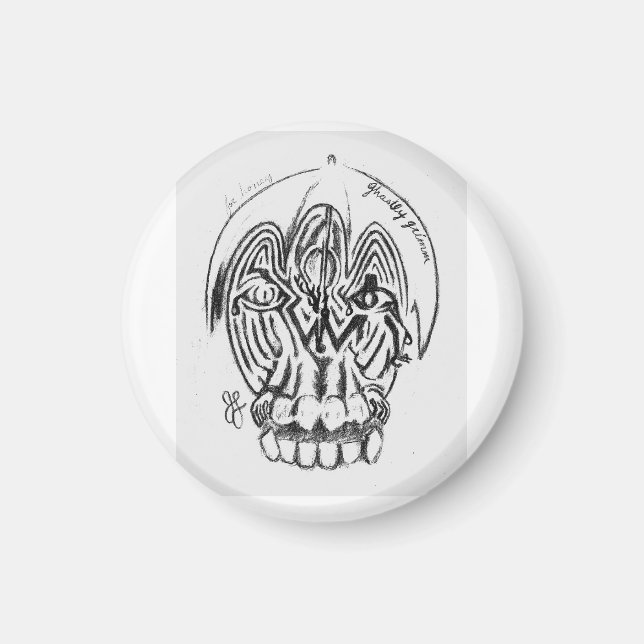 Grässlicher Grimm  Magnet (Vorne)
