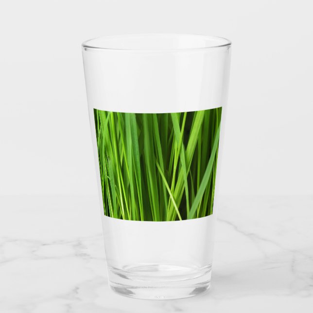 Grasstrahlen Glas (Vorderseite)