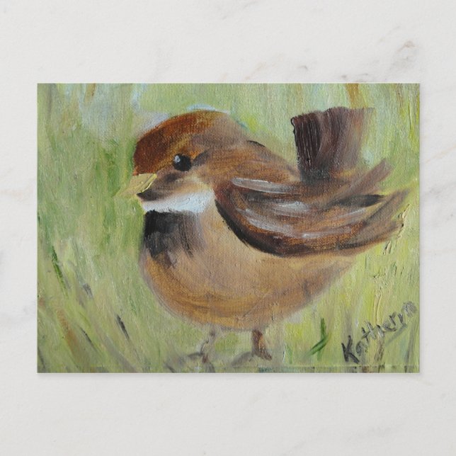 Grassuche Postkarte (Vorderseite)