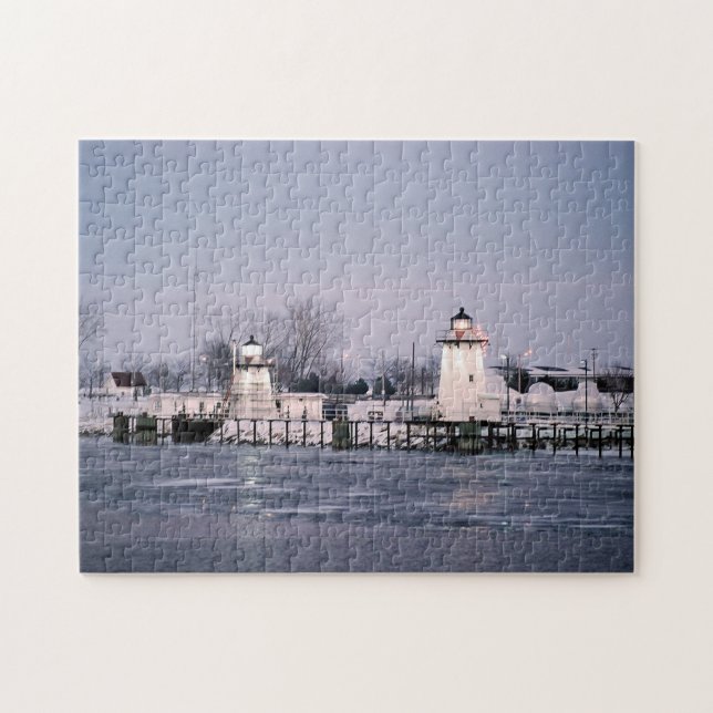 Grassy Island Range Lights Puzzle (Horizontal)
