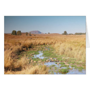 Grassy Plateau and Stream, Golanhöhen, Israel