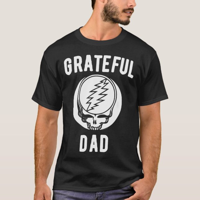 Grateful Dead Grateful Dad Vatertag T-Shirt (Vorderseite)