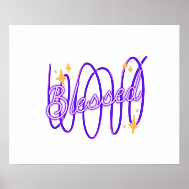 Grateful for every moment poster (Vorne)