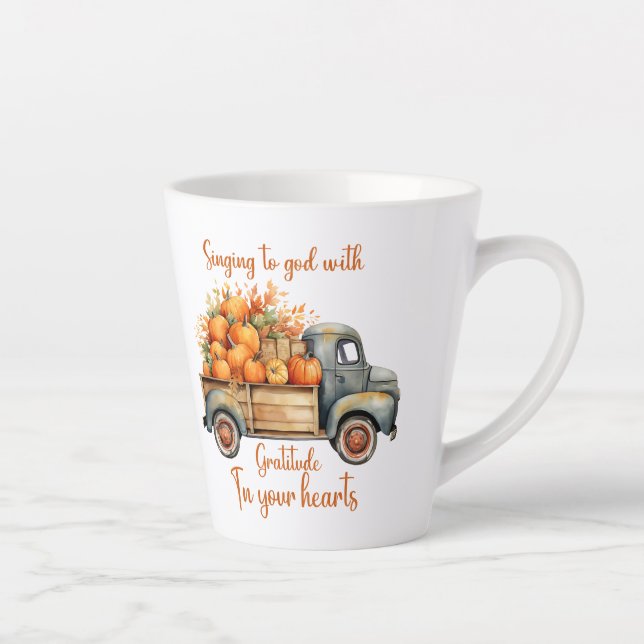 Grateful Harvest – Singing to God with Autumn Joy Milchtasse (Rechts)