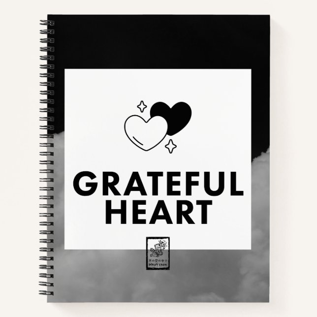 Grateful Heart Notizbuch (Vorderseite)