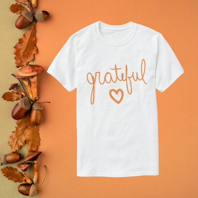 Grateful Script Letting T-Shirt (Von Creator hochgeladen)