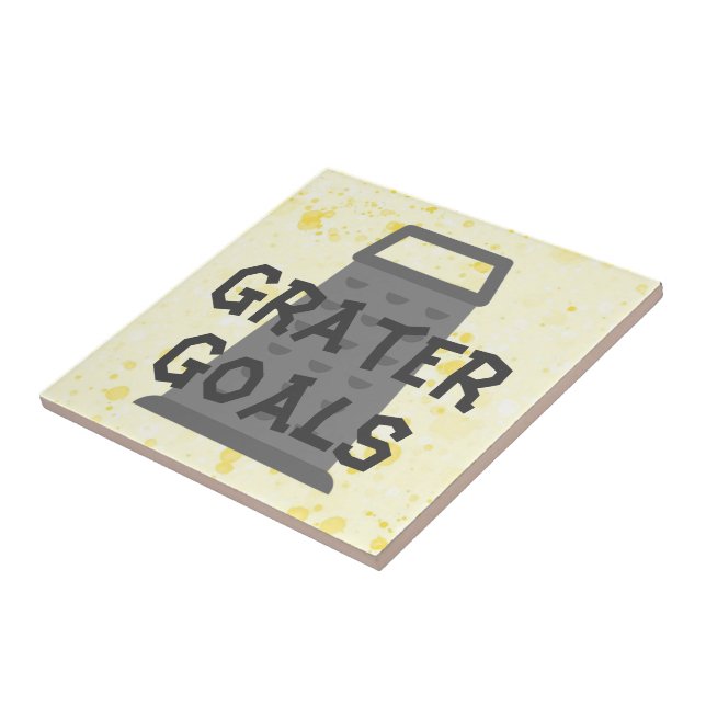 Grater Goals Keramik Tile Fliese (Seite)