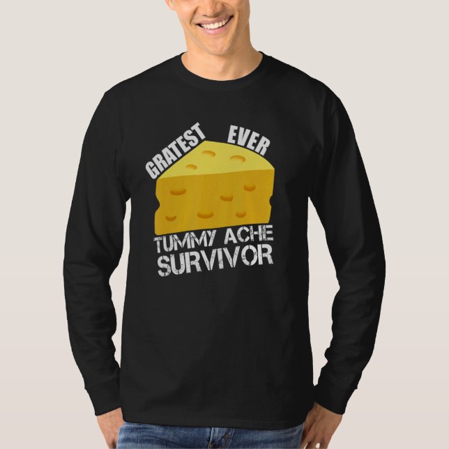Gratest Ever Tummy Ache Survivor IBS  Stomachache  T-Shirt (Vorderseite)