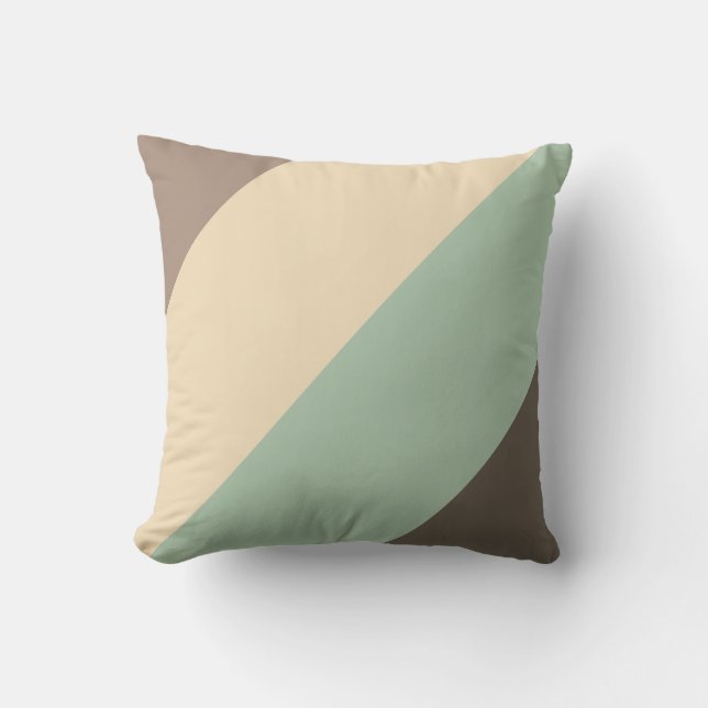 Grathy Tones Diagonal Stripes Kissen (Vorderseite)