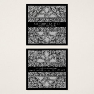 GRATIKKABEL STRICK Square Business Card II