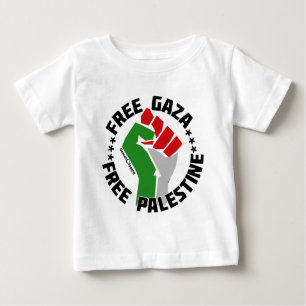 Gratis-Gazastreifen Baby T-shirt