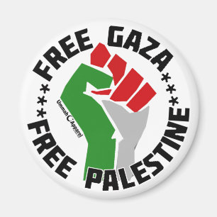 Gratis-Gazastreifen Magnet