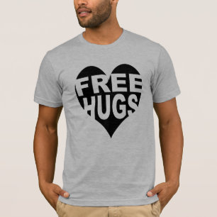 Gratis-Hugs mit Herz T-Shirt