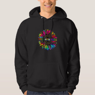 Gratis Mama Hugs Sonnenblumen Leopard Rainbow Lgbt Hoodie