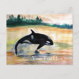 Gratis Orca Whale Postkarte
