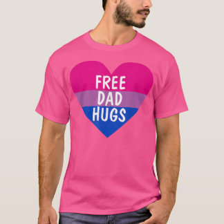 Gratis Vater Hugs LGBT Pride Monat 2022 LGBTQ T-Shirt