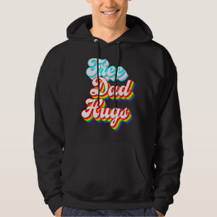 Gratis-Vater-Hugs - LGBTQ+ Trans Rainbow Pride Hoodie