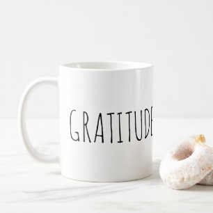 GRATITUDE KAFFEE-TASSE KAFFEETASSE