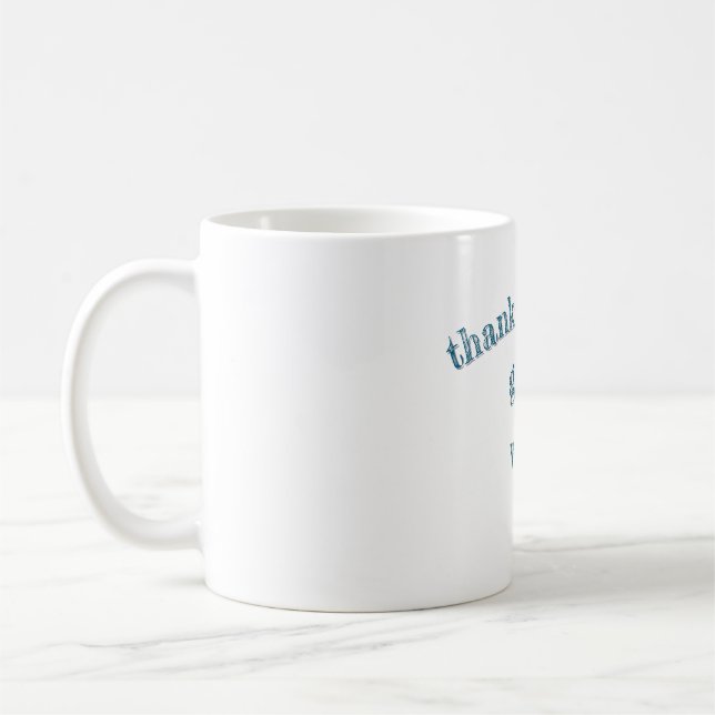 gratitude mug kaffeetasse (Links)