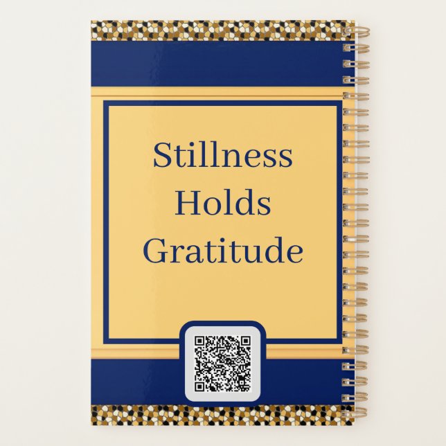 Gratitude Remains: Grateful Day or Night | Daily R Planer (Rückseite)