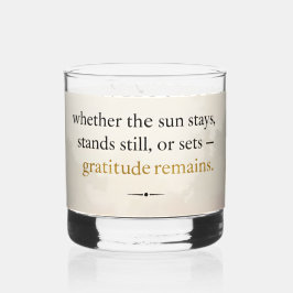 Gratitude Remains™: Love & Intention | Inspiration Whiskyglas
