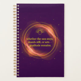 Gratitude Remains: Nice Day Better Night Always |  Planer