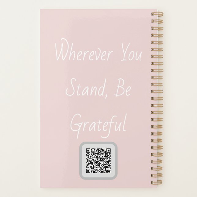 Gratitude Remains: Stillness Holds Gratitude | Dai Planer (Rückseite)