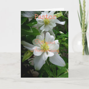 Gratulantenkarte für Ihren Pastor zum Jubiläum gef Karte