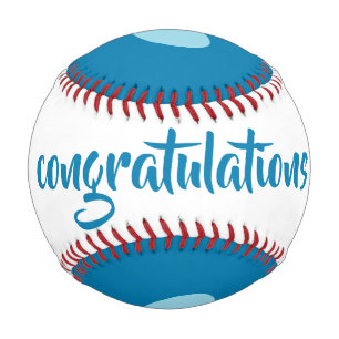 Gratulation Baseball von dalDesignNZ